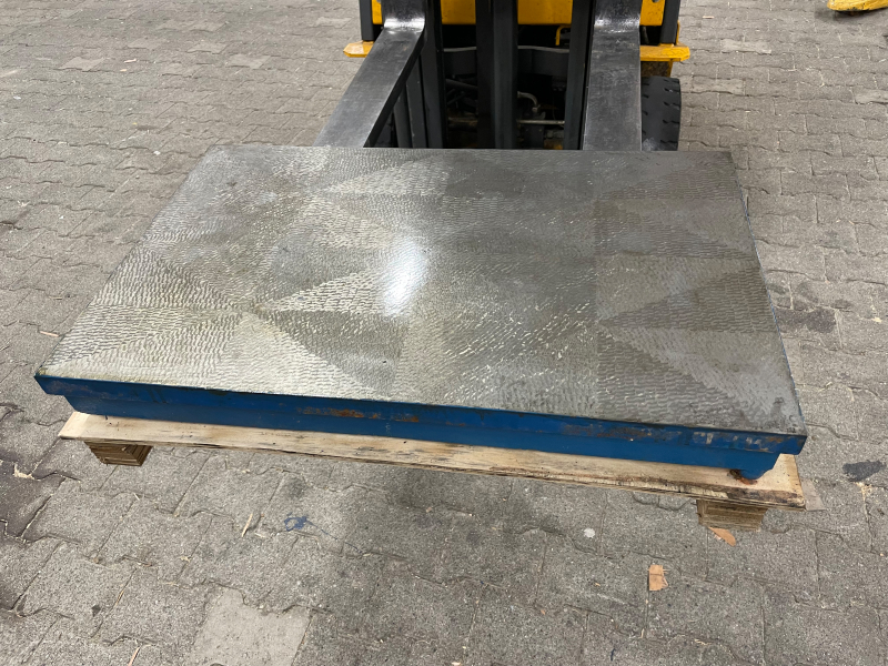 S536: Cast iron plate 800x500 mm, DIN 876/1